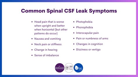 long-term side effects of csf leak|Cerebrospinal Fluid Leak: When Are Symptoms。